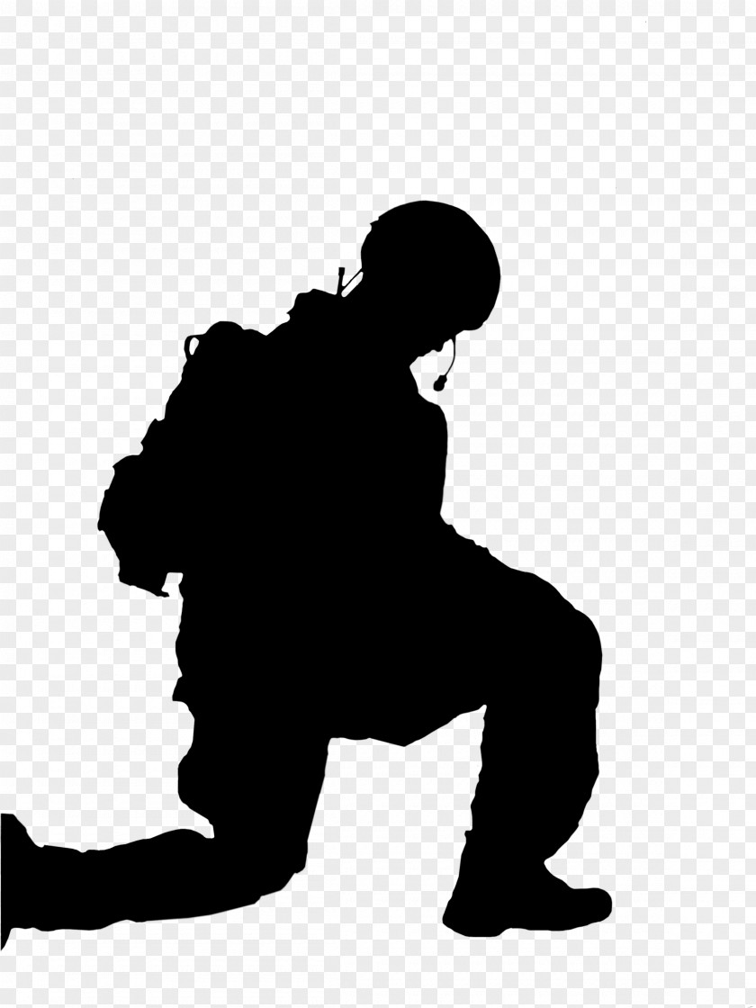 Kneeling Sitting Behavior Silhouette PNG