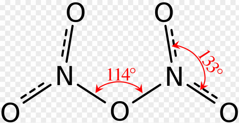 Nitrogen Dinitrogen Pentoxide Trioxide Lewis Structure Chemical Formula PNG