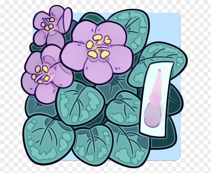 Wildflower Petal Purple Flower Plant Clip Art PNG