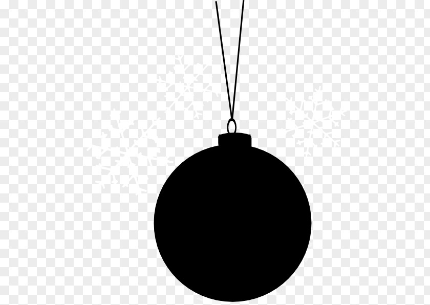 Black Ornament Cliparts Christmas Silhouette Clip Art PNG
