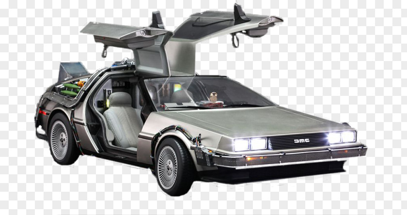 Car DeLorean DMC-12 Motor Company Time Machine Toy PNG