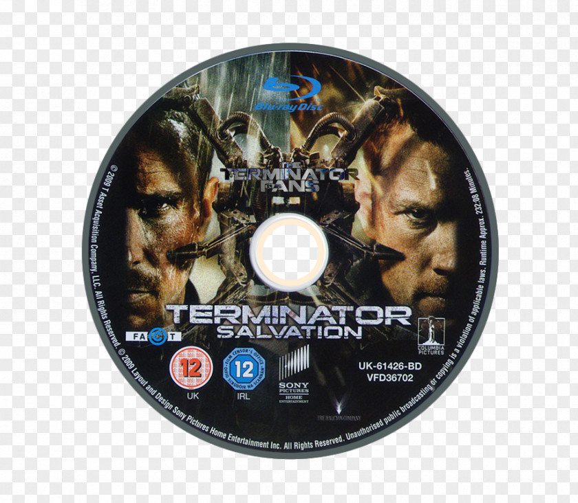 Christian Bale Blu-ray Disc John Connor The Terminator Film PNG