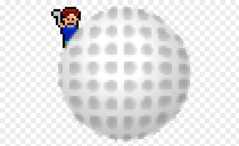 Golf Balls Circle Pattern PNG