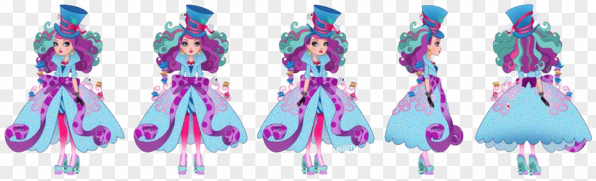 Madder Hatter Illustration Ever After High MODERN ILLUS Mattel Text PNG