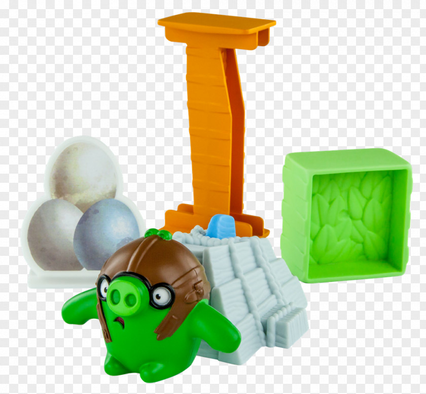 Pig McDonald's Happy Meal Angry Birds Toy PNG