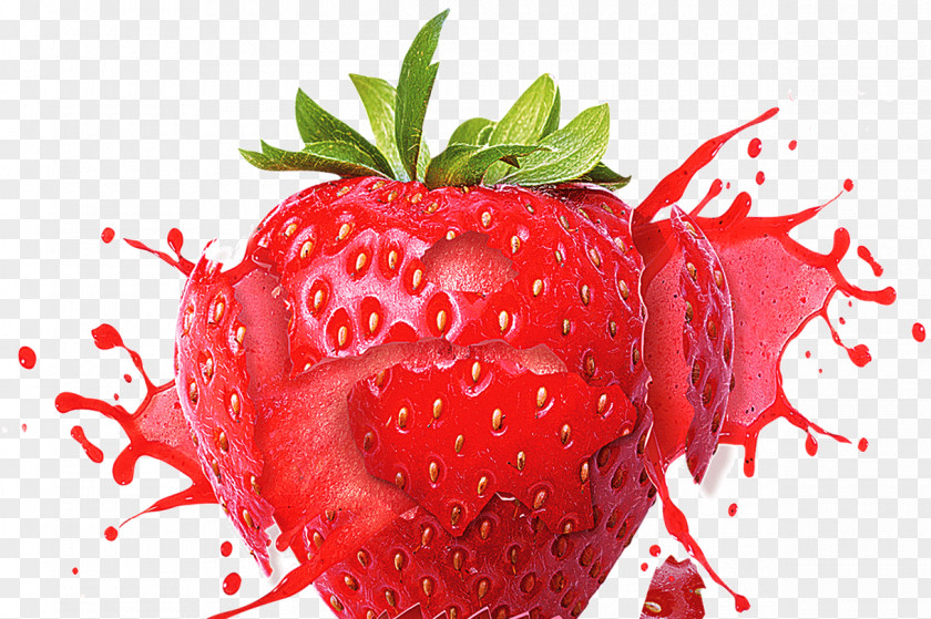 Strawberry HD Juice Milkshake Frutti Di Bosco Flavor PNG