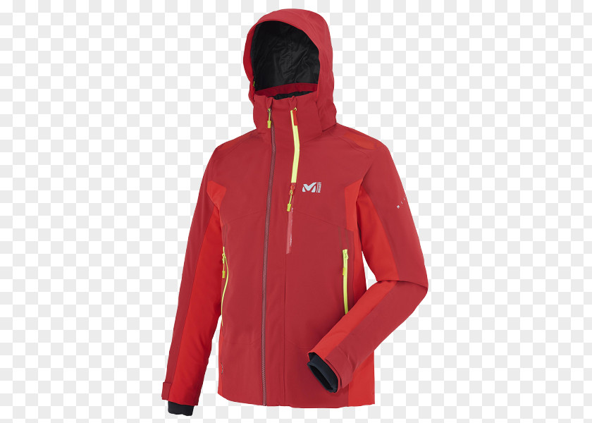 The Deep Red Hoodie Gore-Tex North Face Jacket Ski Suit PNG