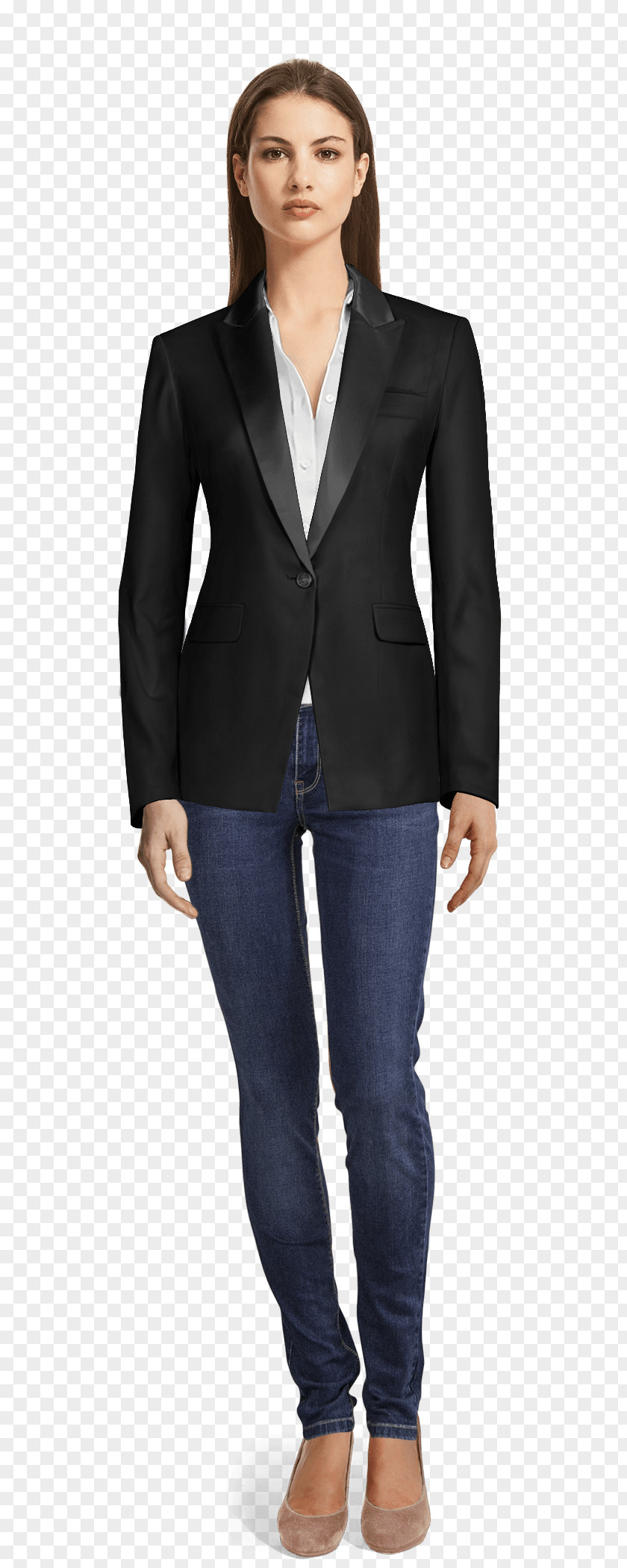 WOMEN SUIT Pant Suits Clothing Blazer Double-breasted PNG