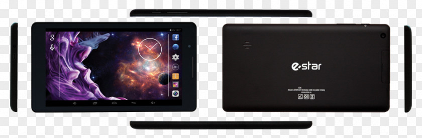 Intel Estar Tablet 3G 8Gb Black Mid1148G 200 Gr Jupiter Laptop Handheld Devices PNG
