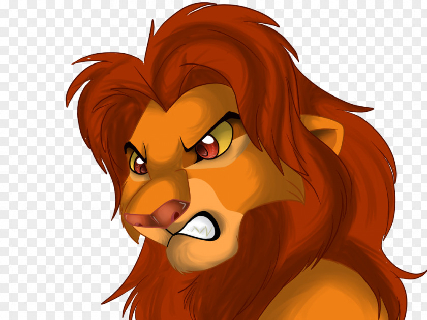 Lion King Cat Whiskers Mammal Face Nose PNG
