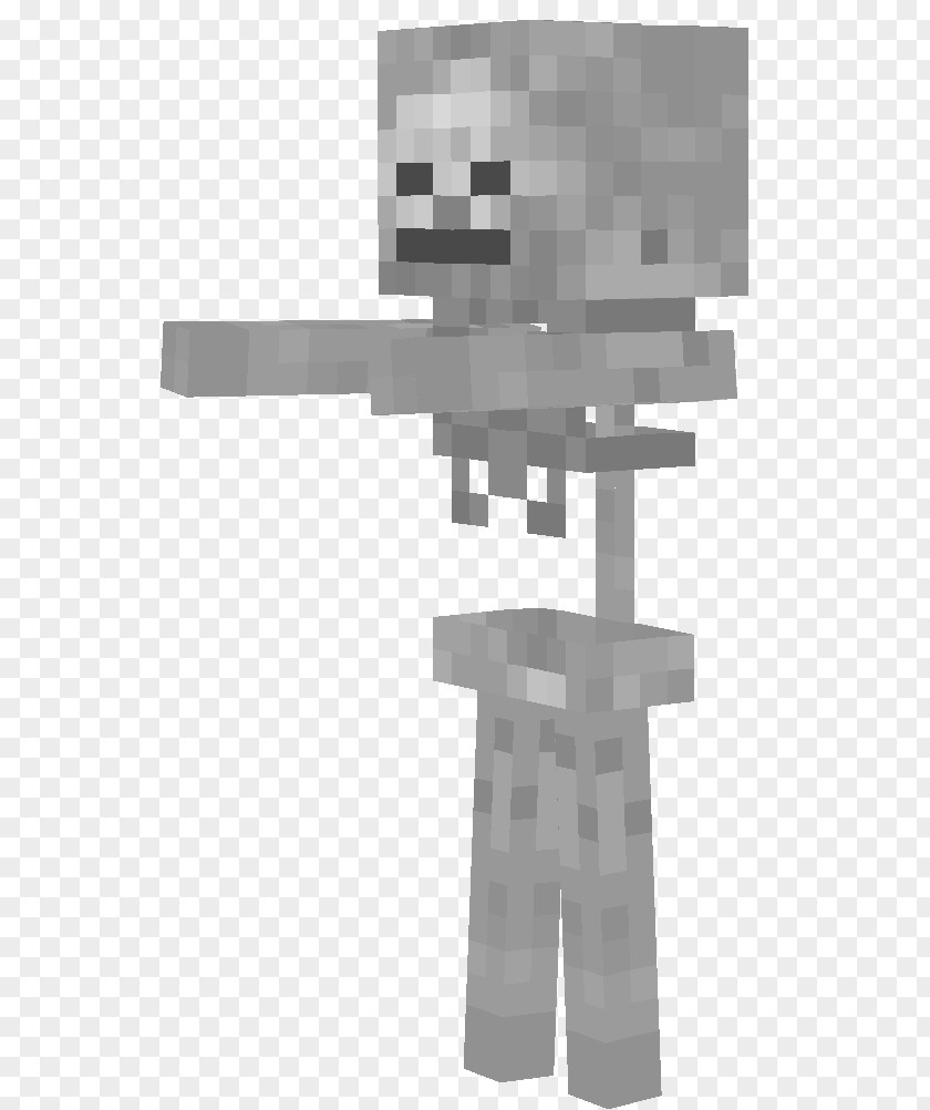 Minecraft Skeleton Human Bone Herobrine PNG