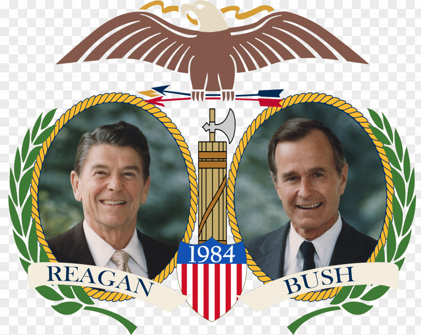Nominees Ronald Reagan George H. W. Bush President Of The United States Republican Party PNG