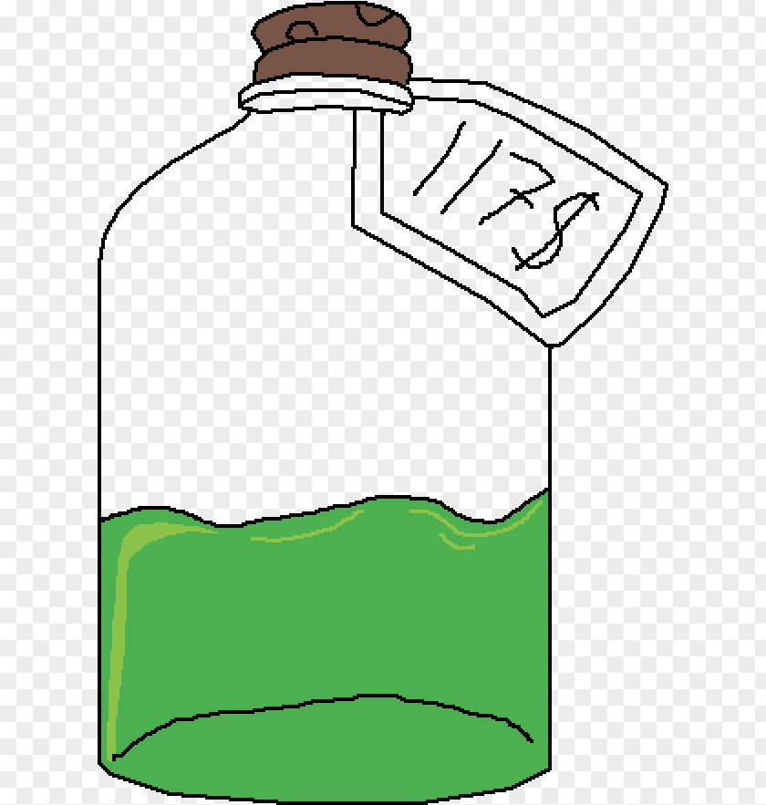 Water Bottle Green Leaf Background PNG