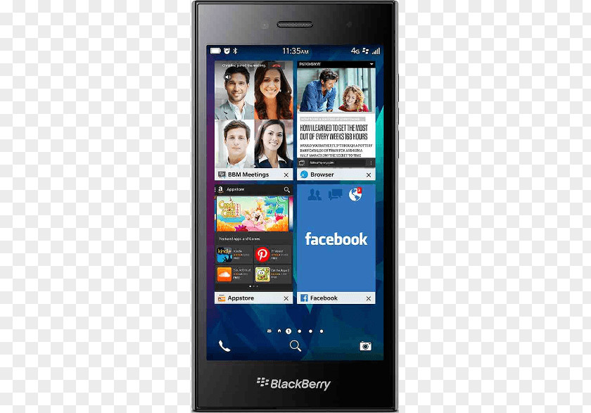 Blackberry BlackBerry Leap Classic Telephone Smartphone PNG