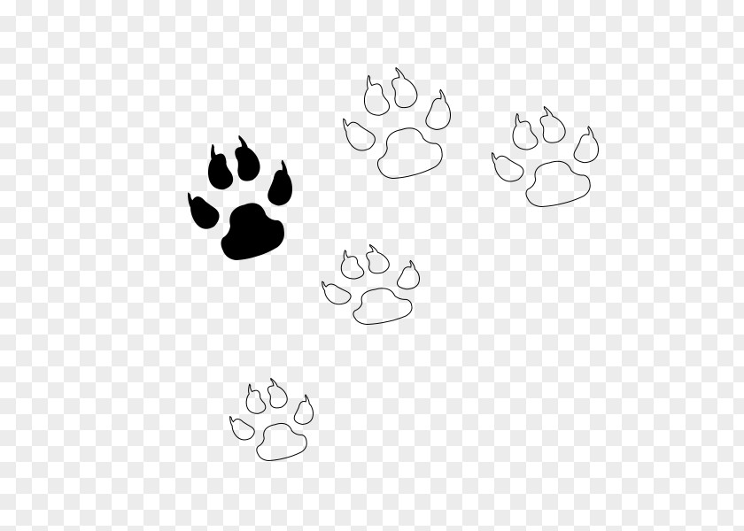 Claw Mark Bear Paw PNG