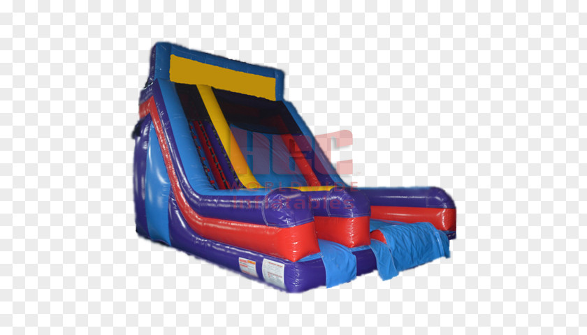 Inflatable Slide Electric Blue PNG