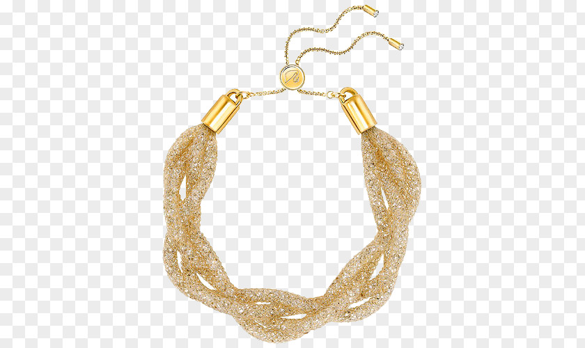 Swarovski Jewelry Gold Bracelet Earring AG Jewellery Necklace PNG