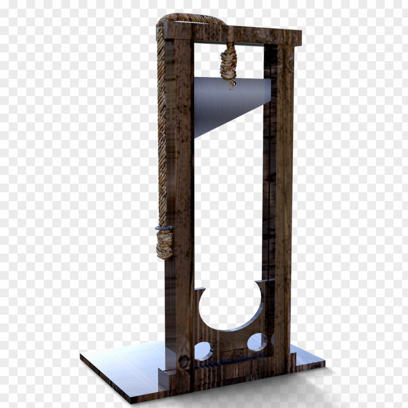 Double-edged Guillotine Capital Punishment History Gallows PNG