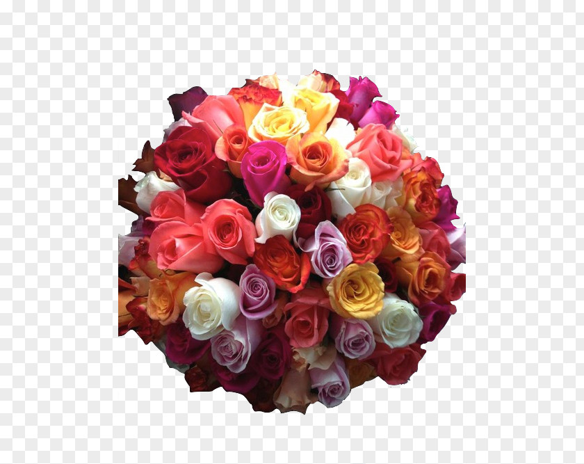 Flower Bouquet Rose Floristry Bride PNG