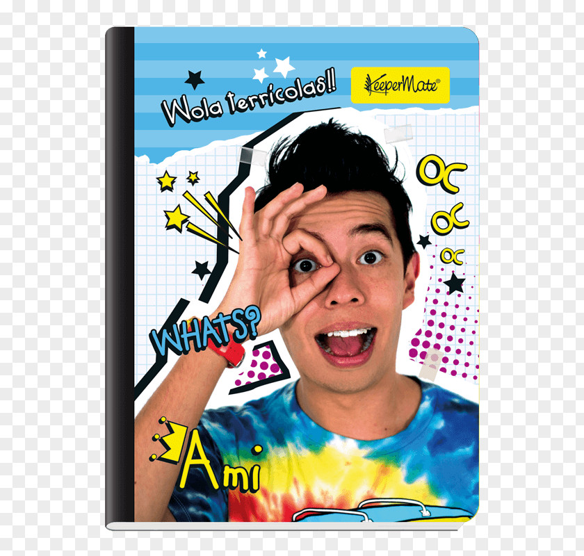 Notebook YouTuber Text Sticker Griya Sekar Ambari PNG