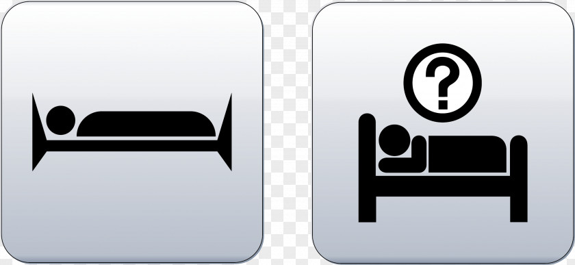 Bed Logo Hotel Icon Accommodation Motel PNG