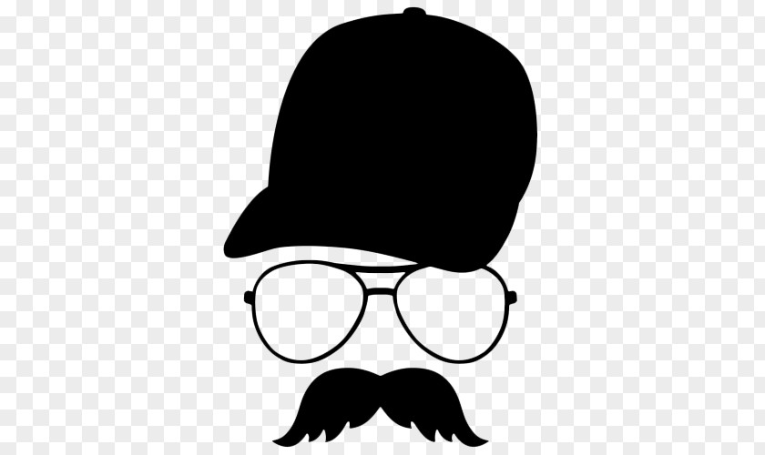 Moustache Glasses Hat Lip Fashion PNG