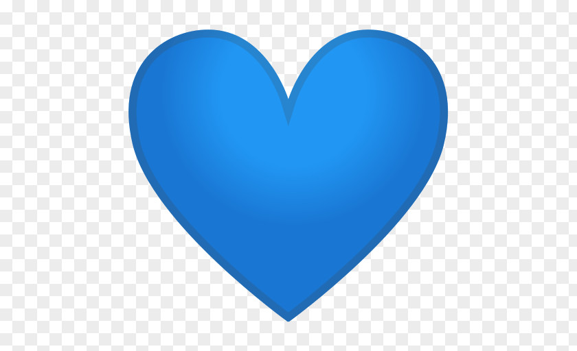 Royal Blue Heart Emoji Clip Art Emoticon Image PNG
