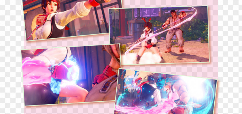 Sakura Kasugano Street Fighter V Ryu Shadaloo Hadoken PNG