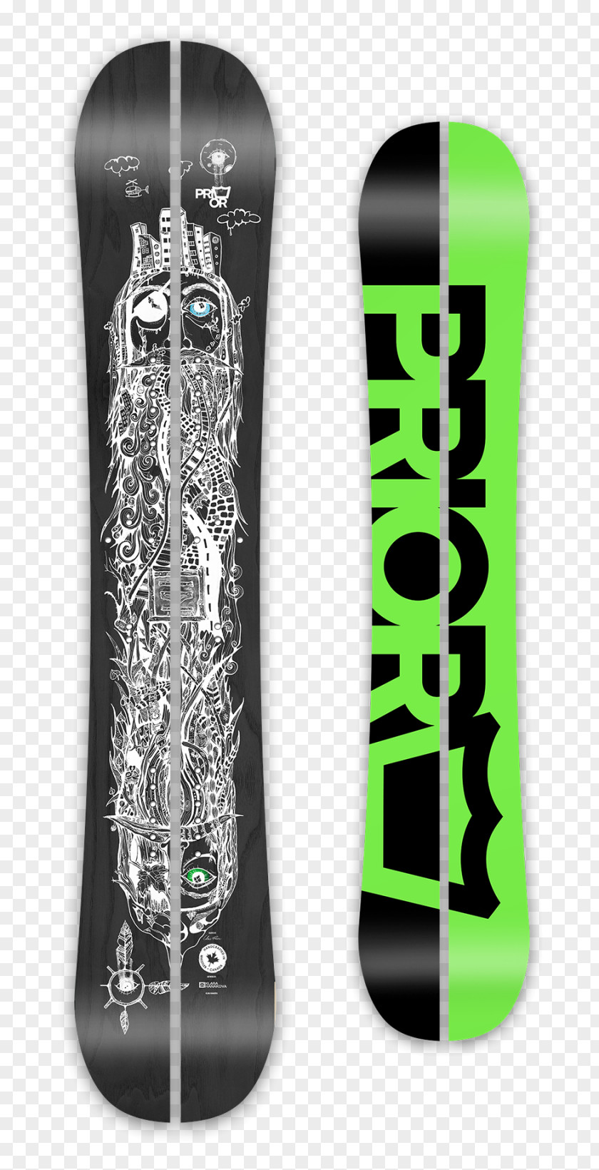 Snowboard Splitboard Shotgun English PNG