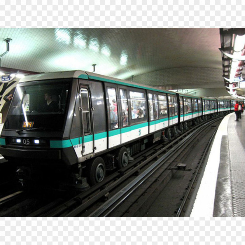 Train Rapid Transit Commuter Station Rail Transport Paris Métro PNG