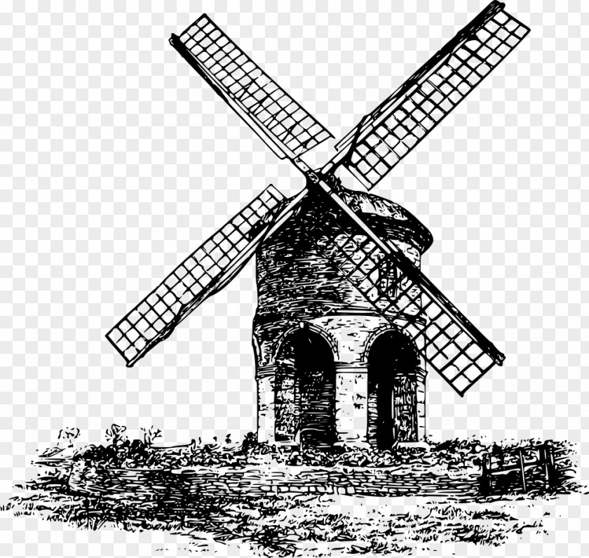 Firkin Windmill Wind Power Farm Clip Art PNG