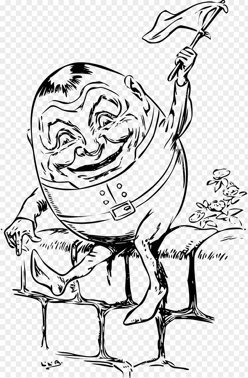Humpty Dumpty Jabberwocky Clip Art PNG