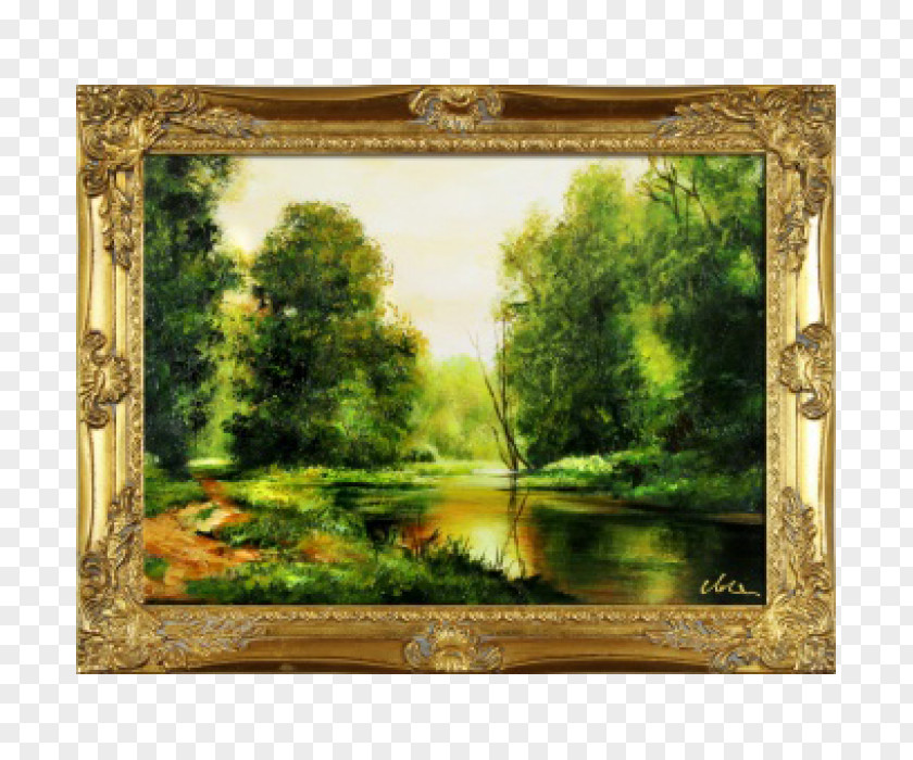 Painting Landscape Oil Art PNG