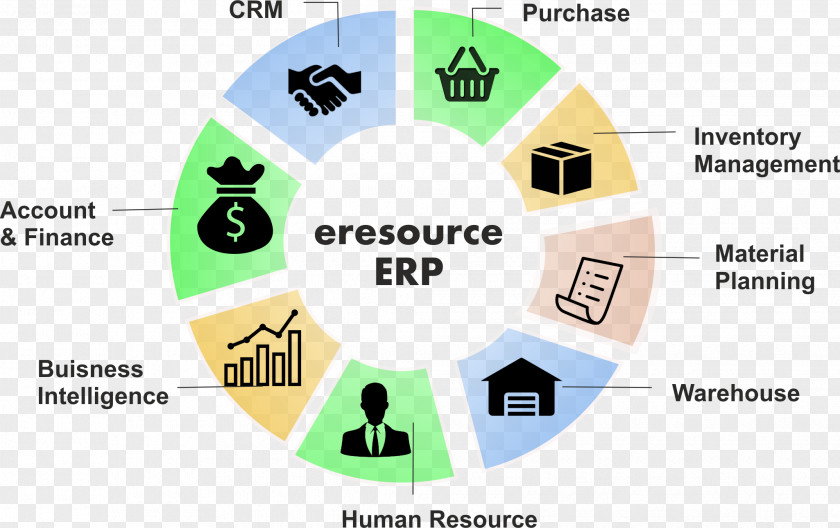 Business Enterprise Resource Planning Implementation Project System PNG