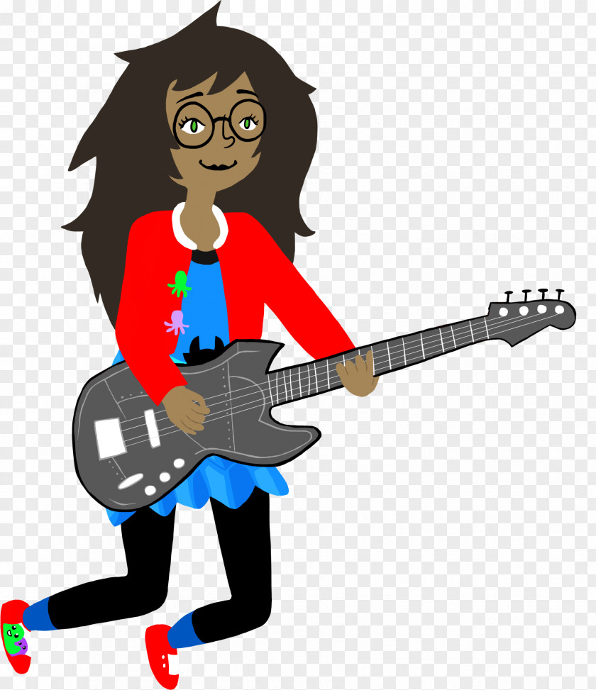 Electric Guitar Guitarist Microphone PNG