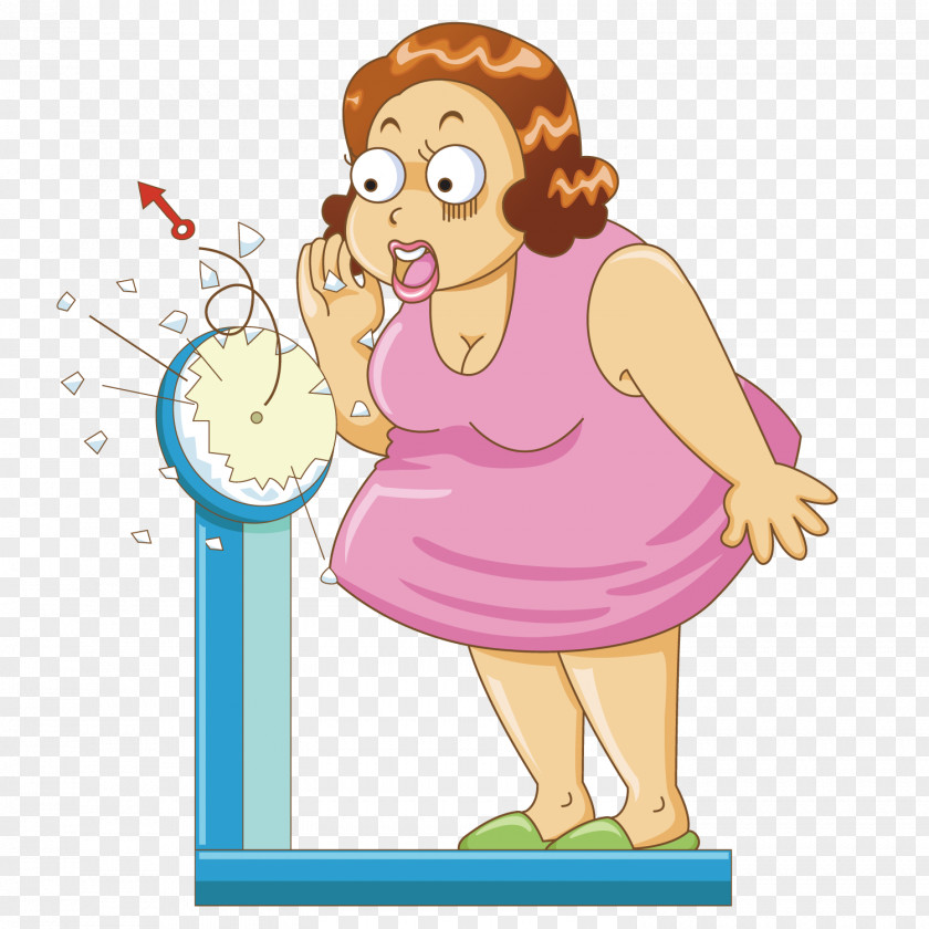 Obese Woman Weight Loss Health Diet Overweight Physical Fitness PNG