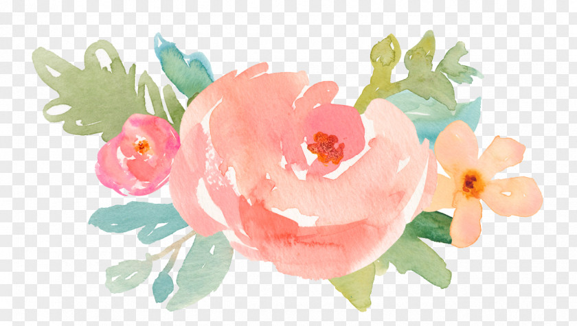 Painting Watercolor Logo Watercolour Flowers PNG