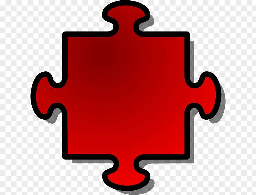 RED SHAPES Jigsaw Puzzles Puzz 3D Clip Art PNG