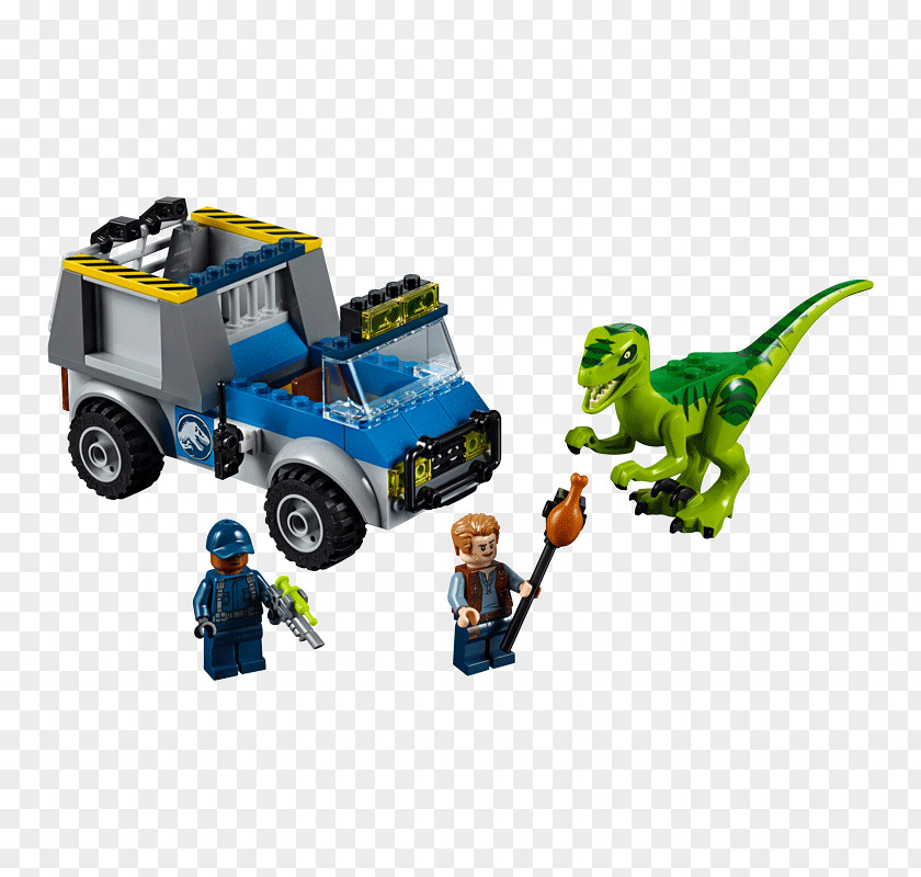 Toy LEGO Juniors Jurassic World Raptor Rescue Truck 10757 Toys“R”Us Lego Minifigure PNG