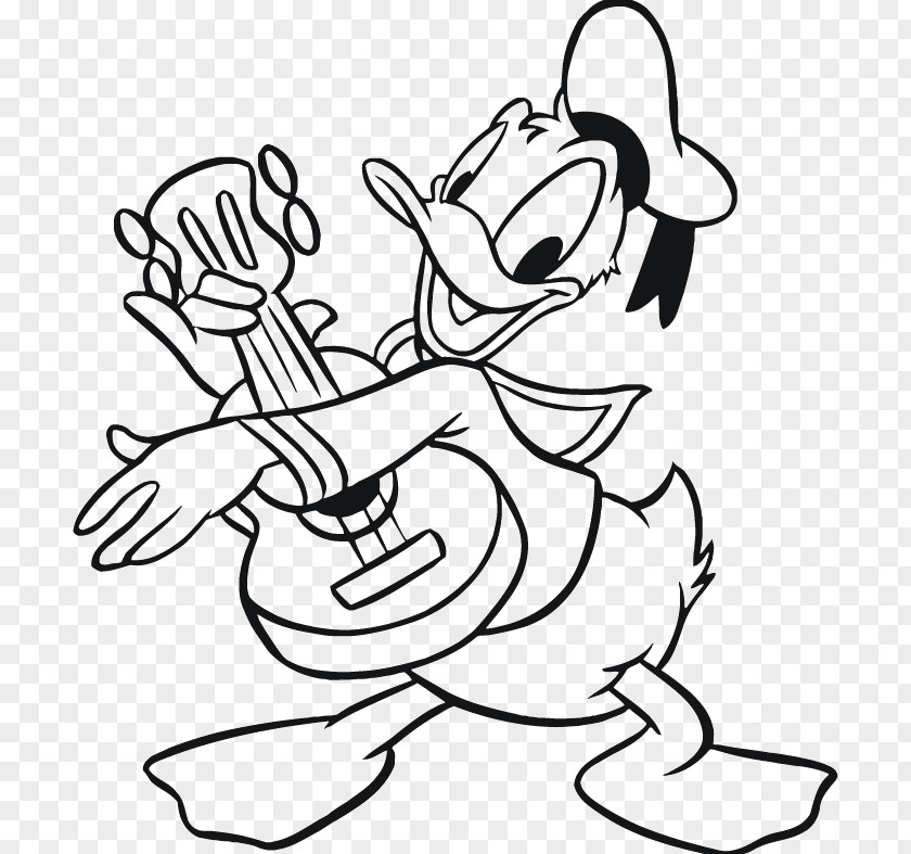 Donald Duck Duck: Goin' Quackers Daisy Coloring Book PNG