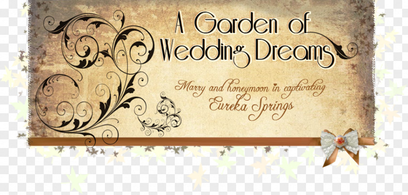 Dream Garden Calligraphy Paper Font Text Picture Frames PNG