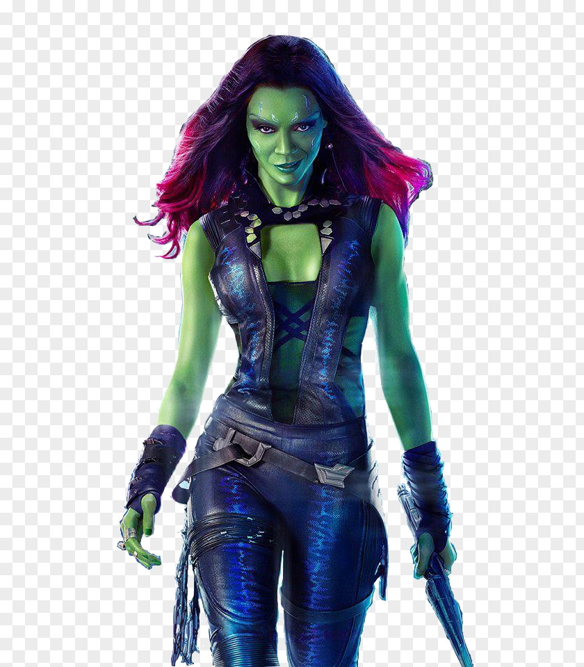 Guardians Of The Galaxy Gamora Zoe Saldana Drax Destroyer Nebula PNG