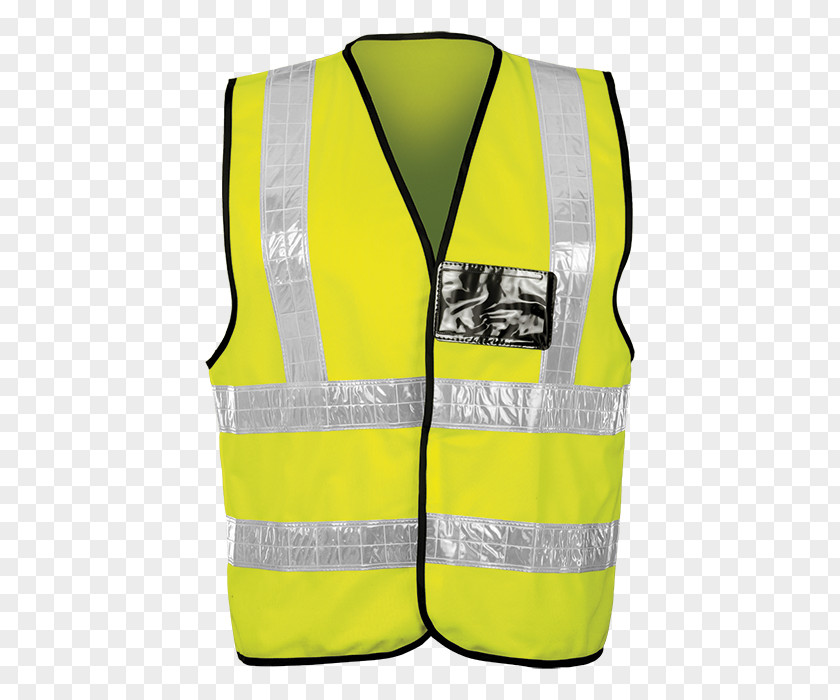 Safety Vest Gilets T-shirt High-visibility Clothing Waistcoat Sleeve PNG
