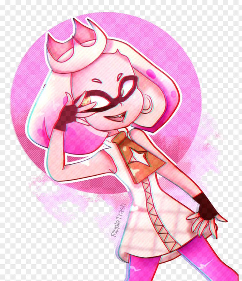 Splatoon 2 Pearl Fanart Cartoon Drawing PNG