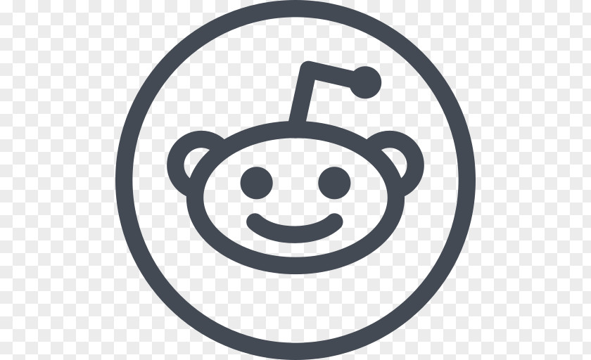 Social Media Reddit Logo Vector Graphics PNG
