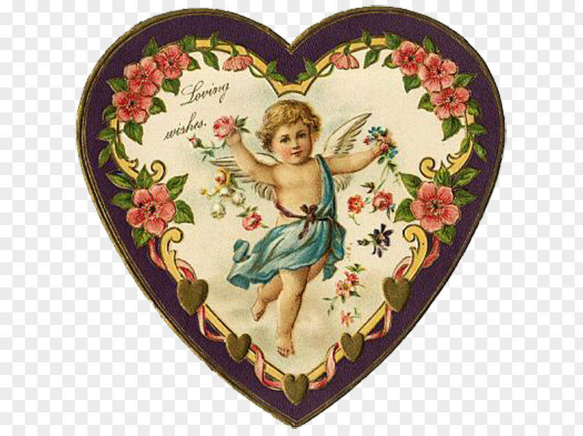 Valentine's Day Victorian Era Paper Ephemera Gift PNG