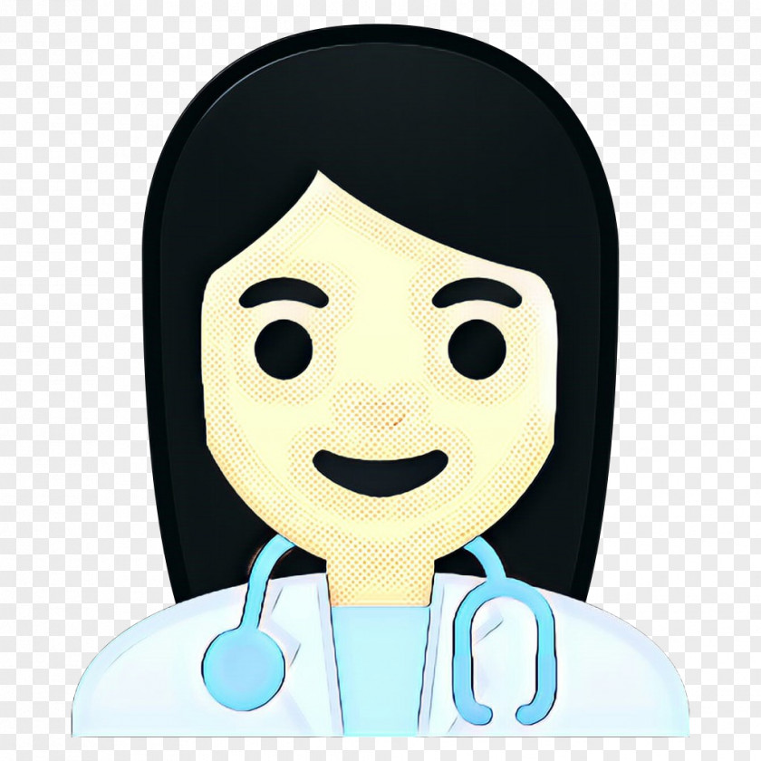 Black Hair Animation Dance Emoji PNG