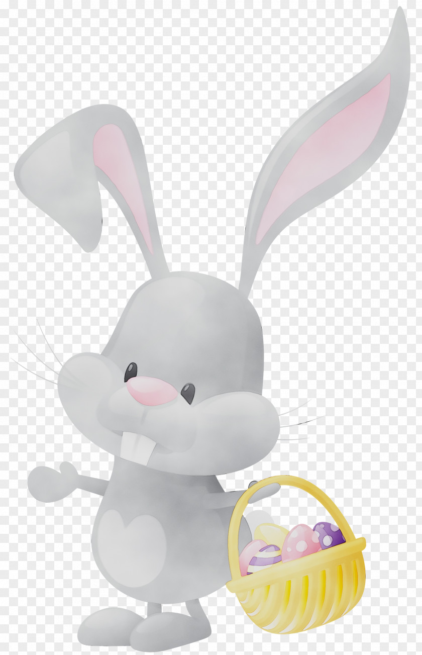 Easter Bunny Domestic Rabbit Basket PNG