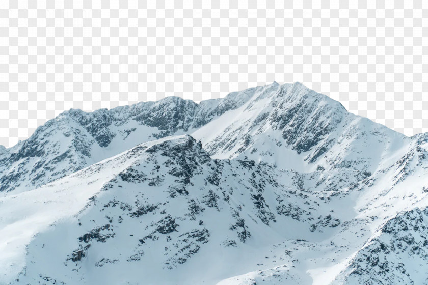 Terrain Alps Mountain Range Snow PNG