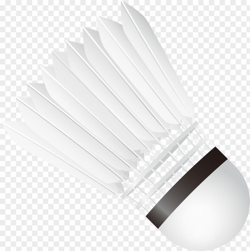 Vector White Badminton Angle PNG